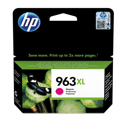 HP - Cartucho Original Nº 963XL Magenta (3JA28AE)