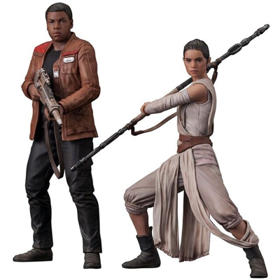 Kotobukiya - Figura Star Wars Finn Y Rey Pack