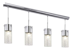 Diamond 4 Light Kitchen Island Pendant Light precio