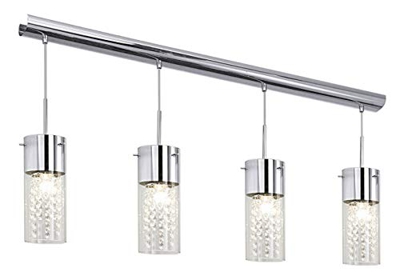 Diamond 4 Light Kitchen Island Pendant Light