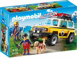 Playmobil-9128 Vehículo de Rescate de Montaña,, única (9128 características