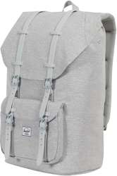 Herschel Little America Backpack light grey crosshatch/grey rubber (02041) precio