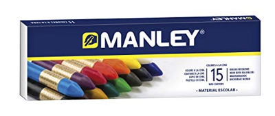 Ceras Manley 15 Colores 6cm =000552=