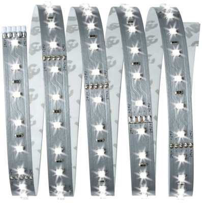 Paulmann MaxLED 500 Basisset 1,5 m, silber, Tageslichtweiß, 8,5W 825lm /#843683