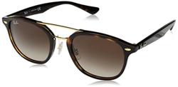 Ray-Ban 0Rb2183 Gafas de sol, Top Havana Brown, 53 Unisex-Adulto en oferta
