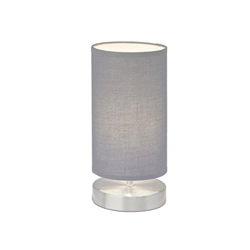 Brilliant AG 13247/22 lámpara de mesa metal/Textil 40 W E14 gris precio