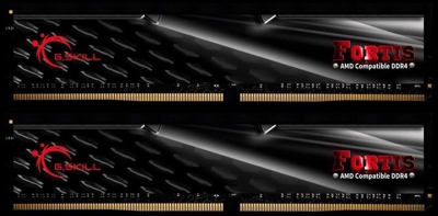 G.Skill F4-2400C16D-16GFT Fortis Series DDR4-2400 für Ryzen CL 16 - 16 GB