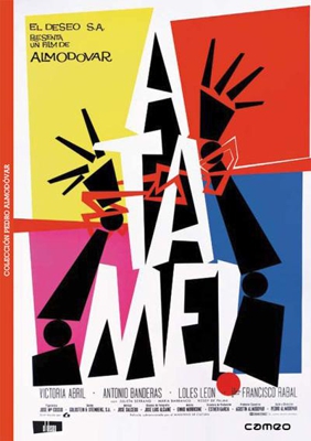 ¡ ATAME ! EL DESEO PEDRO ALMODOVAR VICTORIA ABRIL ANTONIO BANDERAS DVD NEW NUEVO