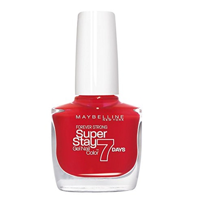 SUPERSTAY nail gel color #008-passionate red