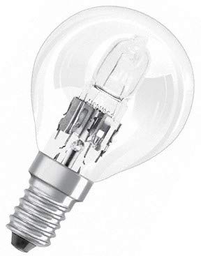 Bombilla esférica E14 30W halógena CLASSIC P