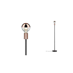 Paulmann Neordic Soa Floor Lamp, Matte Black and Copper Finish  precio