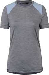 Salewa Pedroc Hybrid Dry T-Shirt blue fog melange en oferta