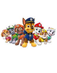 Decoración mural Paw Patrol™ 95 cm características