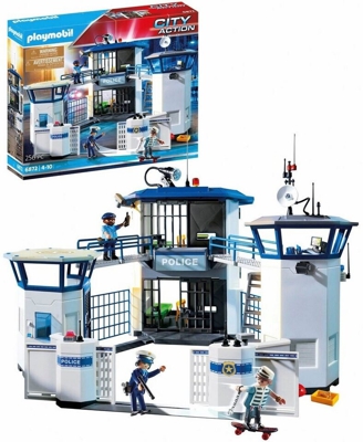 Playmobil City Action - Comisaría de policía con prisión (6872)