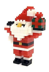 Nanoblock: Santa Claus características