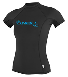 O'Neill Skins Short Sleeve Crew Women black precio