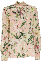 Dolce & Gabbana Camisa de Mujer, Rosa, Seda, 2017, 40 42 44 precio