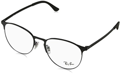 Ray-Ban 0Rx6375, Monturas de Gafas Unisex Adulto, Negro (Black Top on Matte Black), 51 en oferta