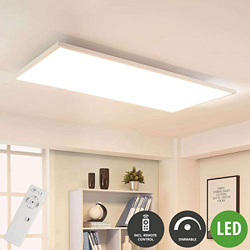 LED Panel Arya Deckenlampe Lampenwelt 119 cm 75W Hell Dimmbar Lichtfarbe verst. precio