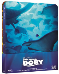 Buscando a Dory - Steelbook Blu-Ray + Blu-Ray 3D en oferta