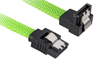 Sata 3 cable de SATA 0,3 m SATA 7-pin Negro, Verde