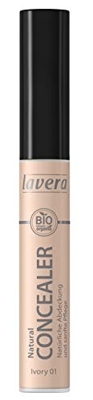 lavera Natural Concealer -Ivory 01- Maquillaje corrector ∙ Fórmula cremosa ∙ Suave para la piel ∙ Vegan ✔ Cosmética Natural ✔ Bio ✔ Maquillaje Organic