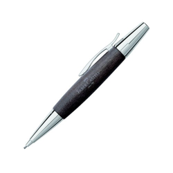 Faber Castell 138383 - Portaminas E-motion, con cuerpo en madera de peral, mina de 1.4 mm, graduación B, color madera negra en oferta