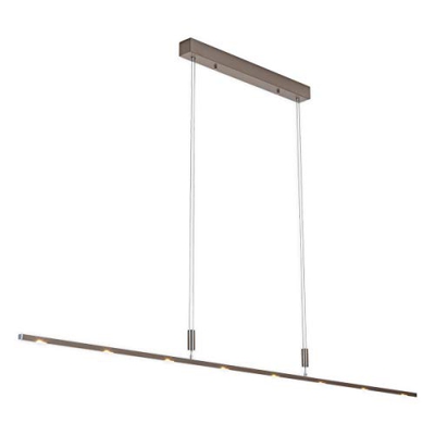 Lámpara LED suspendida Tolu 180 cm, intens. regul.