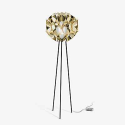 Slamp Flora - lámpara de pie de diseño, plateado en oferta