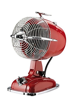 Ventilador de mesa RetroJet rojo