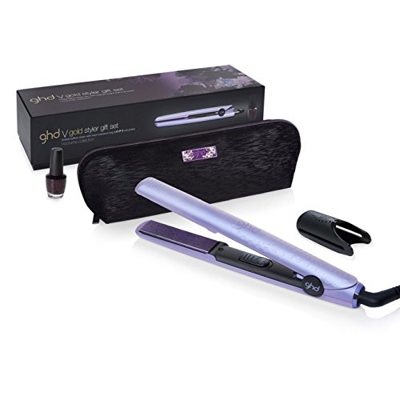 GHD Gold V - Plancha de pelo, color morado