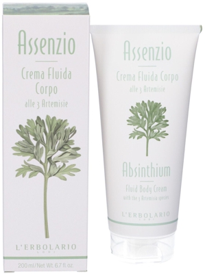 L'Erbolario Fluid Body Cream With 3 Artemisia species (200ml)