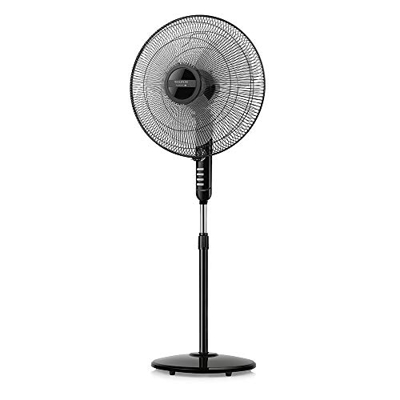 Ventilador De Pie Taurus BERGEN 16CR 45W (40 Cm) Negro