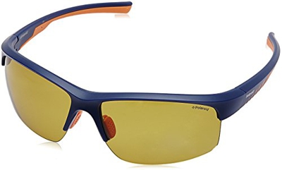 Polaroid PLD 7018/S MU LOX 68 Gafas de Sol, Naranja (Mtbl Cryorng/Yellow Pz), Hombre