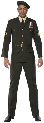 Smiffy's Military Officer Men Costume M