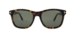 Tom Ford FT0595 52N 55 Monturas de Gafas, Marrón (Avana Scura\\Verde), 55.0 Unisex Adulto en oferta