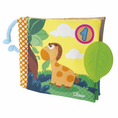 Chicco - Sonajero Libro 1-2-3 Baby Senses Line