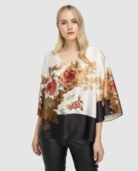 Couchel - Blusa De Mujer Talla Grande Con Estampado Floral Y Escote En  Pico, precio y características - Shoptize