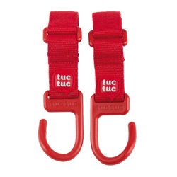 Tuc Tuc - Ganchos Para Bolso De Maternidad Easy Fixer TT Rojo en oferta