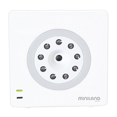 Miniland - Cámara Adicional Para Vigilabebés Digital Camera Touch Blanco/gris