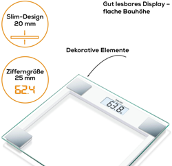 Báscula de baño Beurer GS14 en oferta
