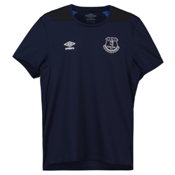 Camiseta Warm Up de entrenamiento del Everton en azul oscuro para niños precio