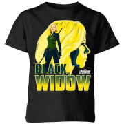 Camiseta Marvel Vengadores Viuda Negra - Niño - Negro - 11-12 años - Negro precio