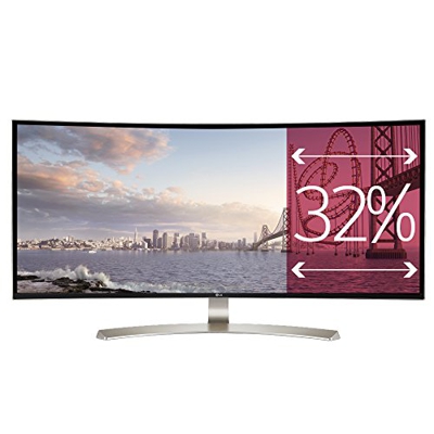 LG - Monitor PC 86,36 Cm (34 '') 34UC99-W WQHD Panel IPS Ultra Panorámico Curvo