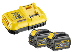 DeWalt Akku Starter Kit 18V DCB118T2 1x Ladegerät DCB118 + 2x DCB546 Flexvolt características