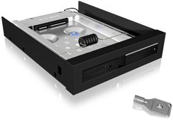 Gehäuse 2.5" Carcasa de disco duro/SSD Negro, Chasis intercambiable en oferta