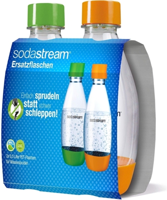 Soda Club PET Bottle Twin Pack (2 x 0.5 L)