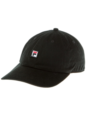 Fila Dad Strap Back Cap negro