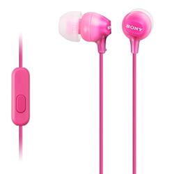 Sony - Auriculares De Botón MDR-EX15AP Con Micrófono Para Smartphones características