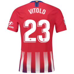 Camiseta de la 1ª equipación Vapor Match del Atlético de Madrid 2018-19 dorsal Vitolo 23 en oferta